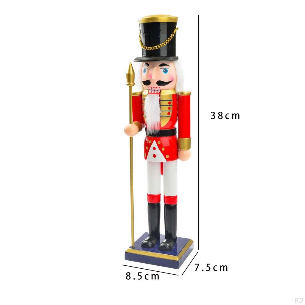 Nutcracker Ornaments Christmas Decoration Classic Style Traditional Wooden