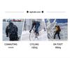 Fleece-Lined Windproof Cycling Gloves: Touchscreen, Water-Repellent, Non-Slip for Men and Women