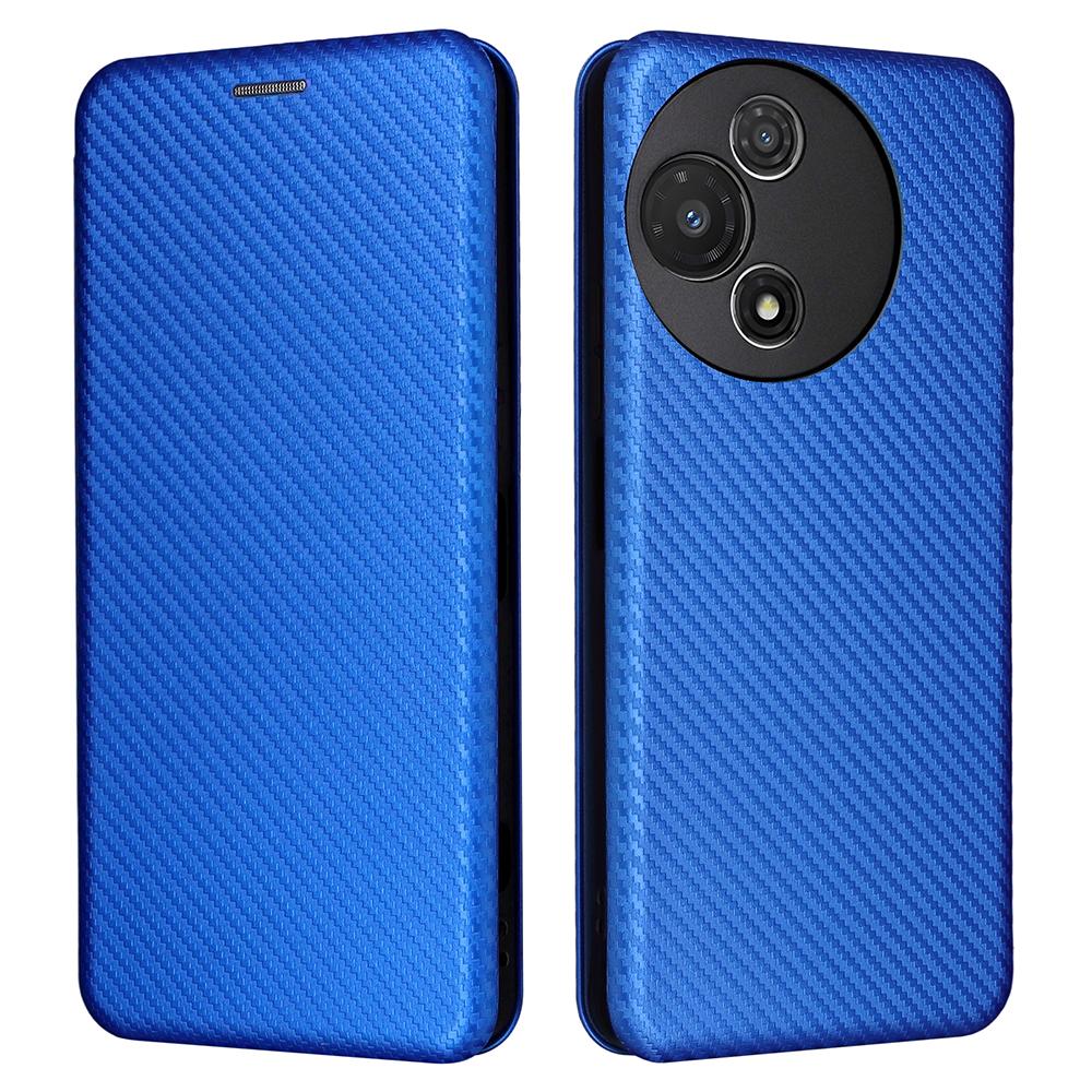 For TCL 60R 5G/60 5G Case Carbon Fiber Texture Drop-Proof PU Leather Phone Cover