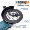 Angle Grinder Self-locking Pressure Plate M10 M14 Flange Quick Release Lock Nut Portable Installation Quick Release Chuck Tool