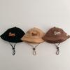 Letter Embroidery Baby Bucket Hat Breathable Thin Cotton Toddler Boy Girl Fisherman Cap Casual Travel Kids Sun Hats