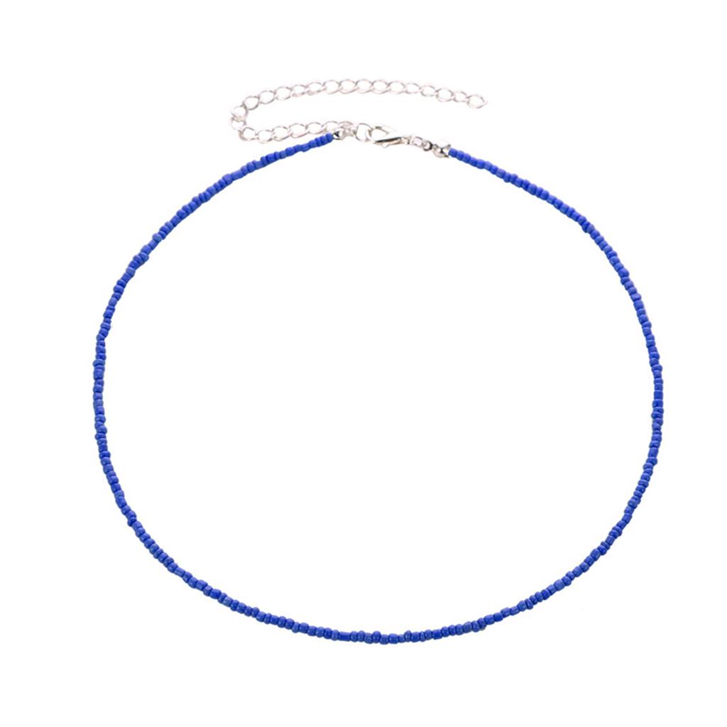 Beaded Clavicle Chain Short Choker Necklace Jewelry Women Girl Summer Beach