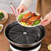Stainless Steel Round Steamer Rack Dishwasher Safe Multifunction Baking Steaming Roasting Cooking Rack Kitchen Gadget