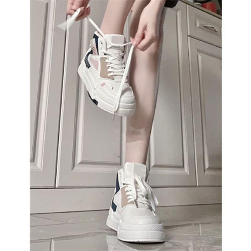 Women's shoes high-top shoes women's new summer little white shoes couple leisure sports board women's trendy models