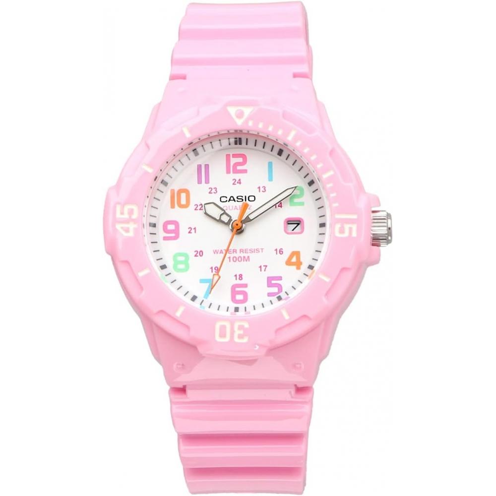 Casio Analog Watch Lrw 200h 4b2v Women Kids Pastel Pink Multi Color
