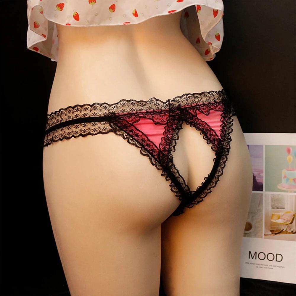 Open File Panties Men Sexy Pouch Breathable One Size Sissy Gay Bikini Unisex Women Briefs High Quality  New