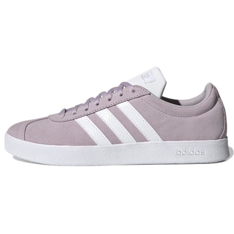 Adidas Neo Vl Court 2.0 Comfortable Versatile Low-Top Skate Shoes Women Sneakers Rose-Pink H02016