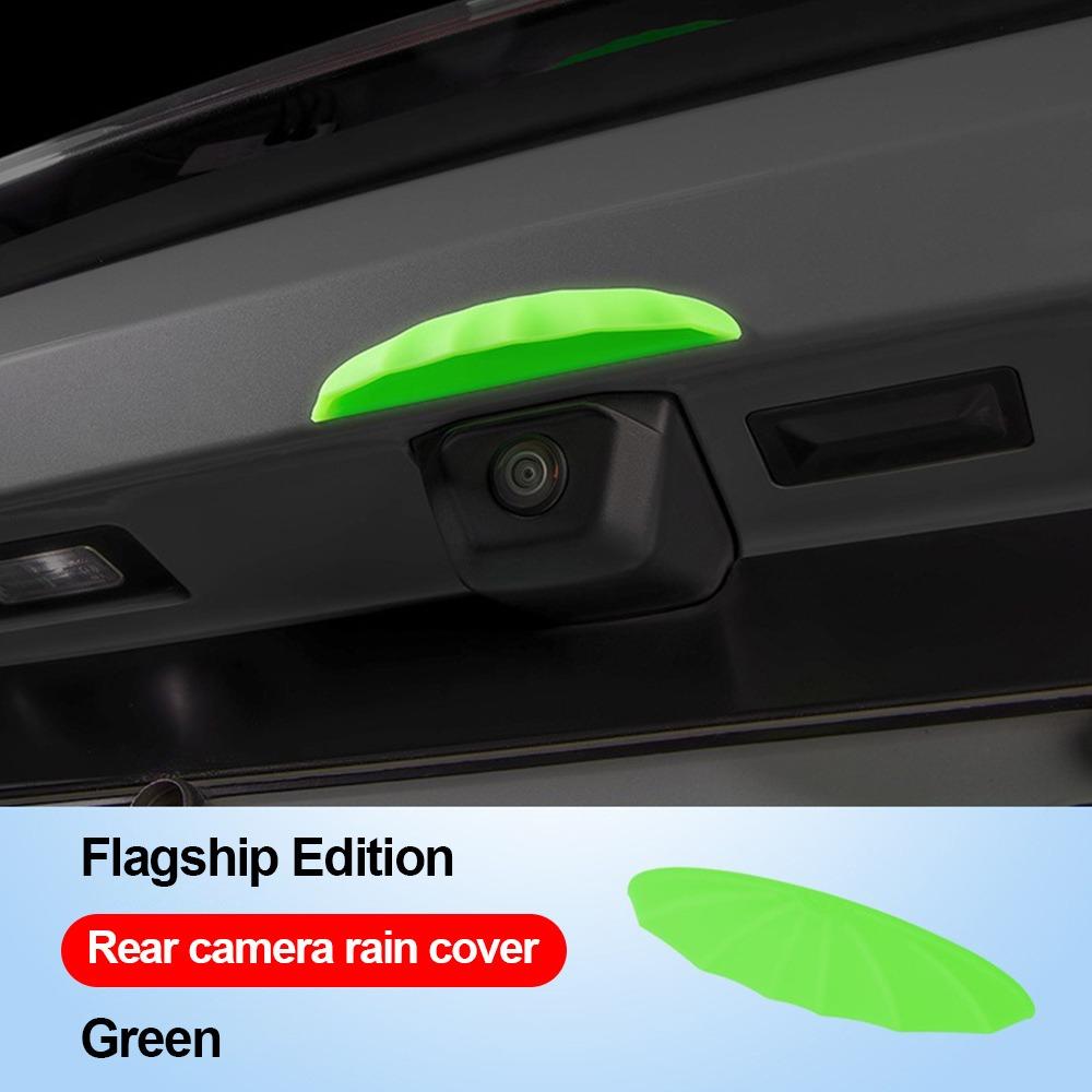 

Silicone Automobile Backup Camera Shield Camera Protection Protector Daily Driving Type1-green