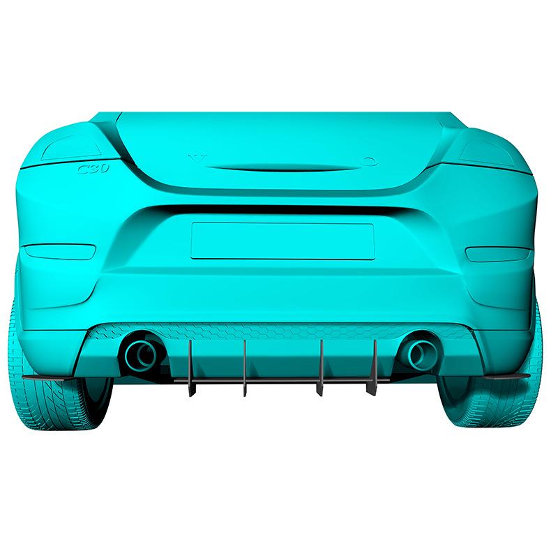 Volvo C30 Achterspoiler (2011-2013) - Buiten Auto Accessoire