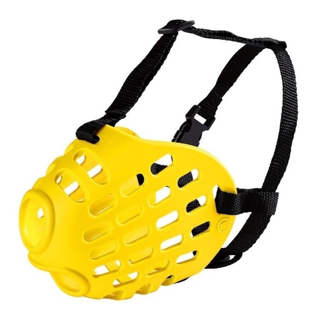 Breathable Pet Muzzle Adjustable Dog Mouth Guard Practical Dog Stop Barking Mask Vet Visit