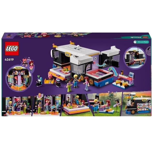 LEGO Friends 42619 Концертный автобус поп-звезды
