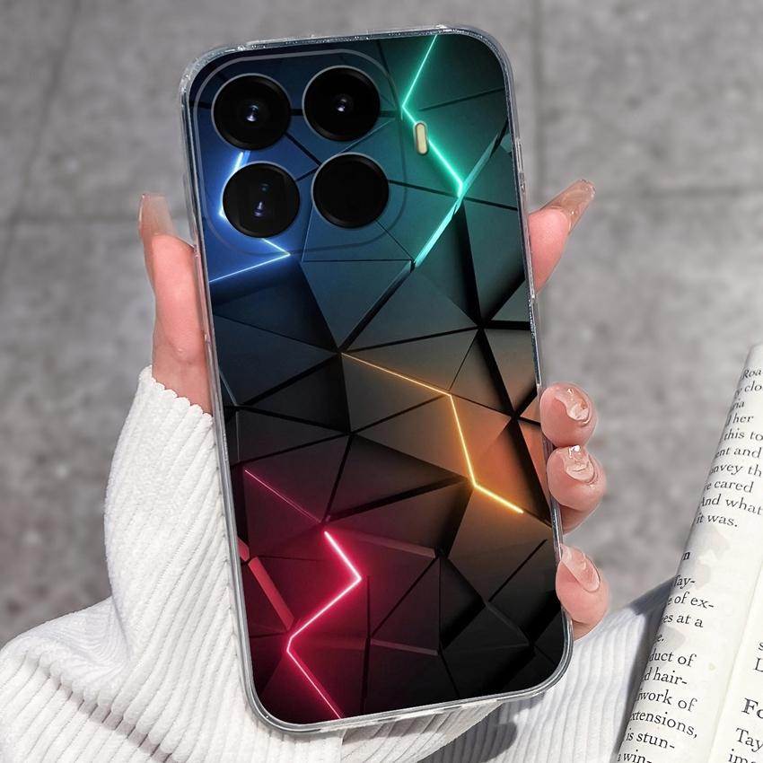 For Xiaomi 17t 17T 17 Pro 17Ultra 17 Max Phone Case For Redmi 17C 17 4G 5G Gradient Colors Soft Slim TPU Transparent Silicone Anti Fingerprint Housing