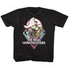 The Real Ghostbusters Real GB Black Children's T-Shirt