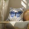 Colorful Plant And Insect Home Prints Pillow Case Double-Sided Plush Sofa Cushion Covers Organic Breathable Invisible Zipper