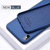  Liquid Silicone Case For iPhone  16 15 14 13 12 11 Soft Candy Cover For iPhone X XS Max XR SE Thin Shockprooof Funda