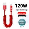 Jingyao 120W Fast Charging Type-C Cable for Huawei Mate, Nova, Honor, Vivo.