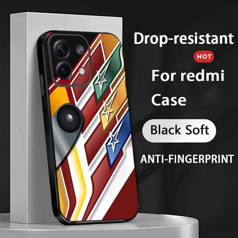 

Motorcycle helmets fashion design Phone Case For Redmi Note 14 13 12 11 Pro Plus S 5G 14C A3 Soft Black Phone Cover Redmi Note11Pro4G5G