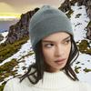 Silver Cotton Digital Printing Common Fabric Winter Beanie RF Shielding Electromagnetic Radiation Proof Warm Adult Unisex.