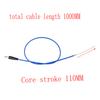 Universal Motorcycle 1000MM/1200MM Straight Head Gas Throttle Cable For SX EXC TC TE KXF CRF YZF WR YZ RM ATV Dirt Pit Bike MX Throttles 2
