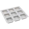 9 Cavity Square Silicone Soap Molds Soap Craft Diy Soap Making Chocolate Mold