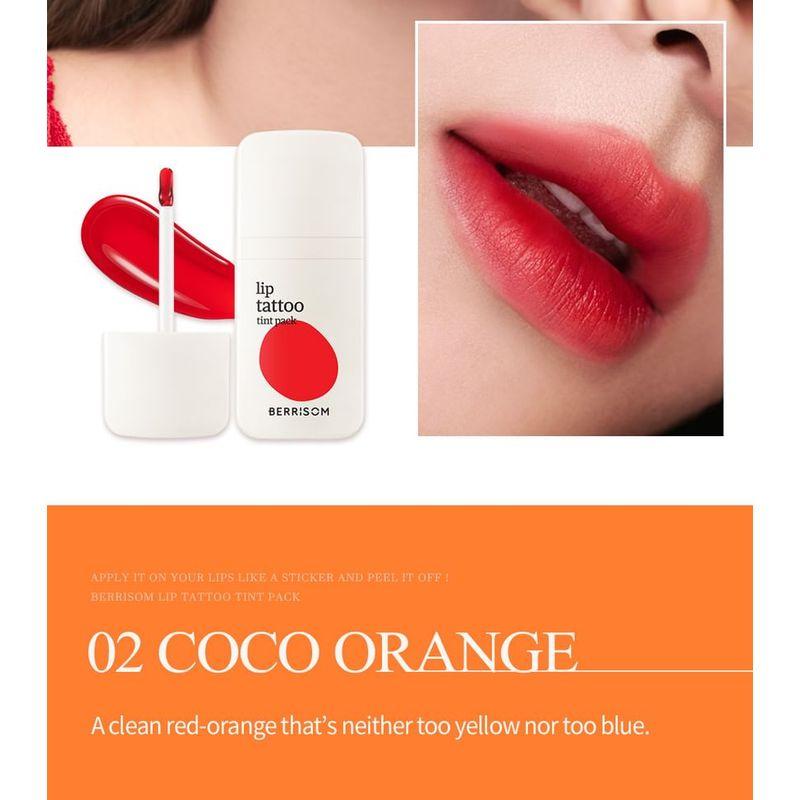 Berrisom - Pack de Tinte Tatuaje Labial - 2 Colores