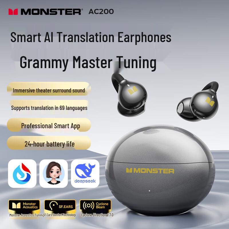 

Monster Ear-Clip Bluetooth Sports Headphones