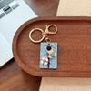 Creative Swimming Keychain Anti-scratch Pool Key Ring 1 PCS Lightweight Pendant for Car Key Bag Summer Party Gift