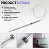 For Toyota Land Cruiser 100 Series Lexus LX470 1998-2007 Car Electric Antenna Mast AM FM Radio Replacement Parts 86337-60151