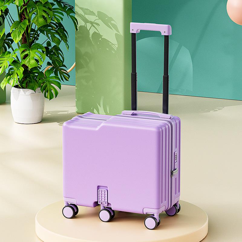 Children's 20" Ride-On Suitcase with 6 Wheels and Universal Trolley Handle