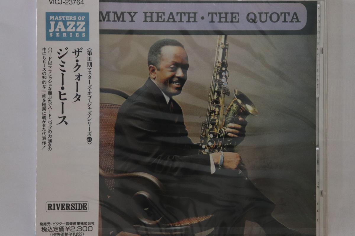 

CD JIMMY HEATH - The Quota VICJ23764 Riverside Recor 1992 Japan Obi Jazz Used