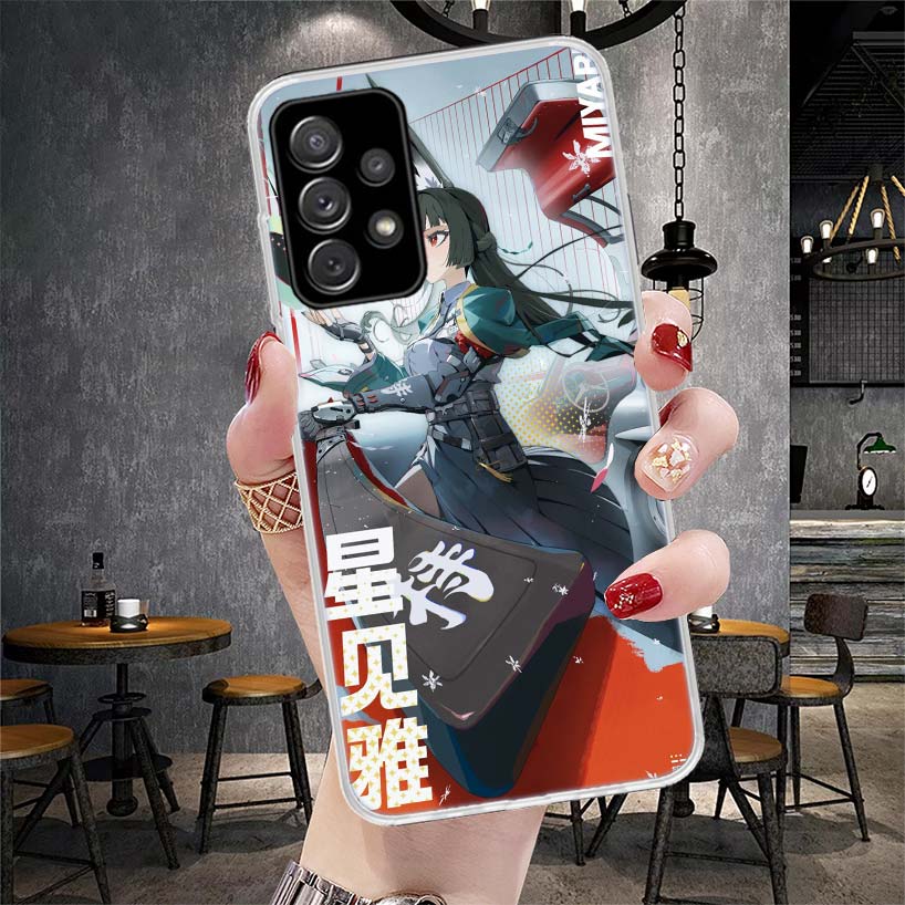 Zenless Zone Zero Hoshimi Miyabi Soft Phone Case For Samsung Galaxy S22 S23 S24 S25 Edge S26 Ultra S20 FE S21 Plus + Fundas Coqu