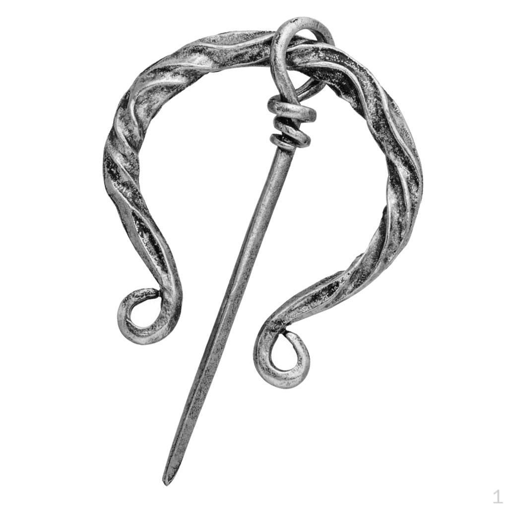 Viking Sjaal Jas Spelden Broche Badge