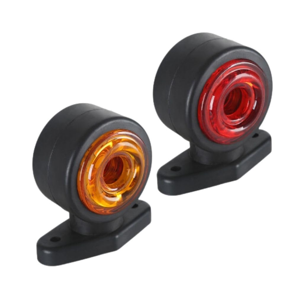 

Светодиодный габаритный фонарь MAKUMINORS для грузовиков, 24 В, боковой свет, двухсторонняя эмиссия, высокая яркость, IP67, круглый, водонепроницаемый, европейский стиль, кастомный