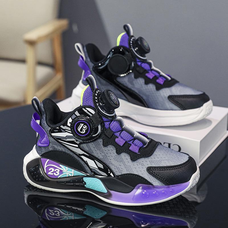Jungen Sportschuhe ältere Kinder Teenager Studenten Kinder Basketballschuhe 2025 Herbst neu atmungsaktives Mesh Frühling und Herbst Modelle