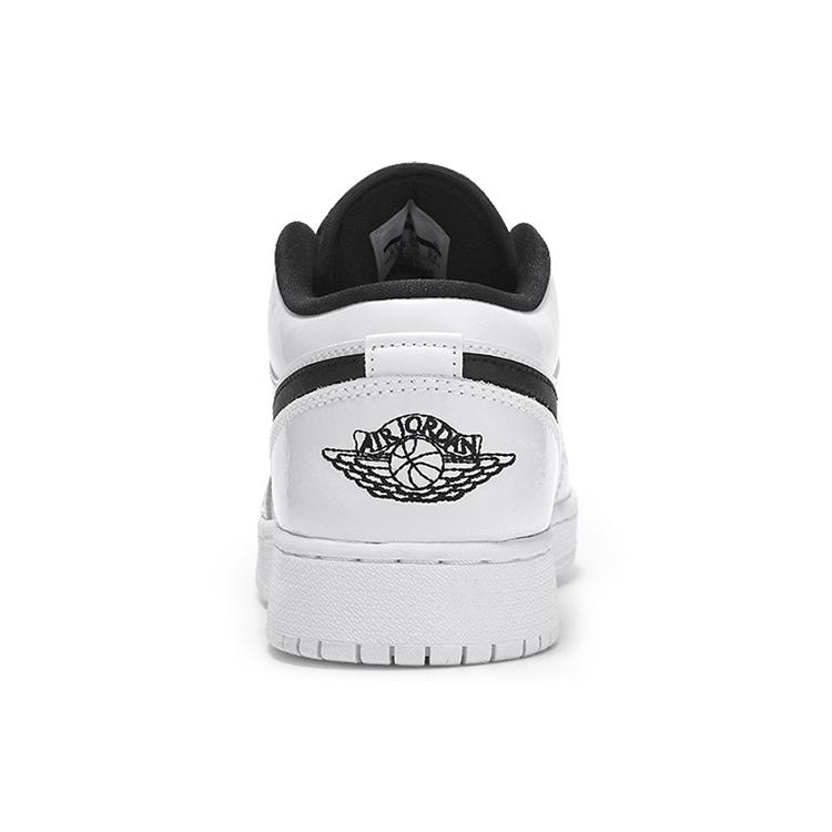Jordan 1 Retro Low GS White Black 553560-103