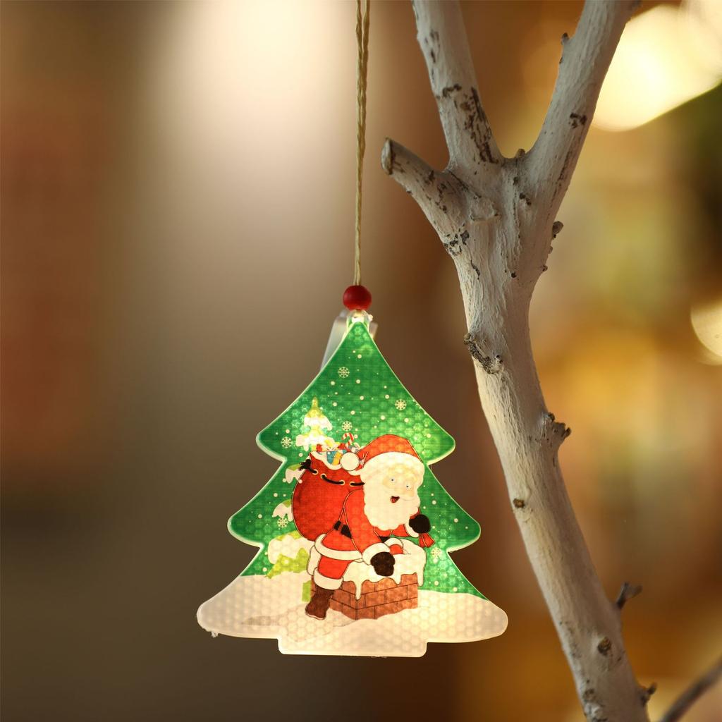 Decoration Nightlight Bar Pendant Christmas Shop Window Festival Tree Decoration Supplies Scene Layout