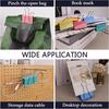 2.4-Inch Jumbo Colored Binder Clips, 12-Pack (4 Colors, 3 Pieces Each)
