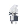 Auto Car Boat Illuminated Led Toggle Switch With Safety Aircraft Flip Up Cover Guard Blue Cover for Racing Automotive
