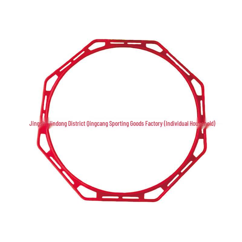 Polygon Agile Hoop: Children's Sports Training Ring for Basketball and Football Fitness.