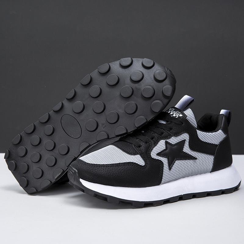 Spring new couple sports shoes color matching casual versatile student shoes flat men's and women's shoes