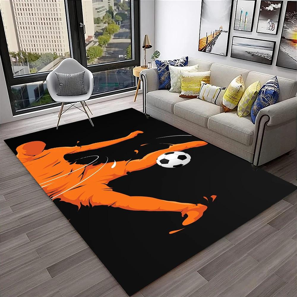 Dywanik dywan na boisko do piłki nożnej do domu salon sypialnia pokój zabaw sofa wycieraczka dekoracja, dywanik do strefy gier dla dzieci mata podłogowa antypoślizgowa