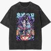 Demon Slayer Kimetsu No Yaiba Shinobu and Kanae Printed Tshirt Mens and Womens Washed Tshirt High Quality Vintage Tshirt