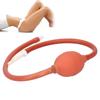 74cm Vaginal Anal Cleaning Silicone Anal Douche Soft Elastic Enema Cleaner Coffee