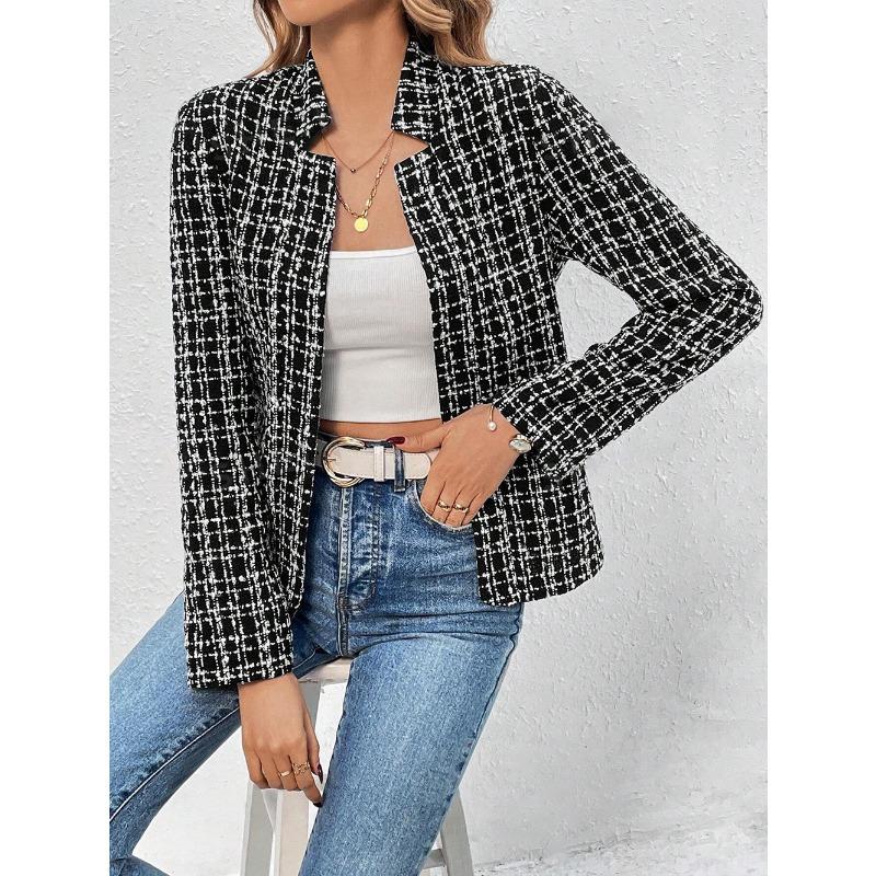 Autumn fashion short ladies cardigan, ladies temperament style office small suit jacket women