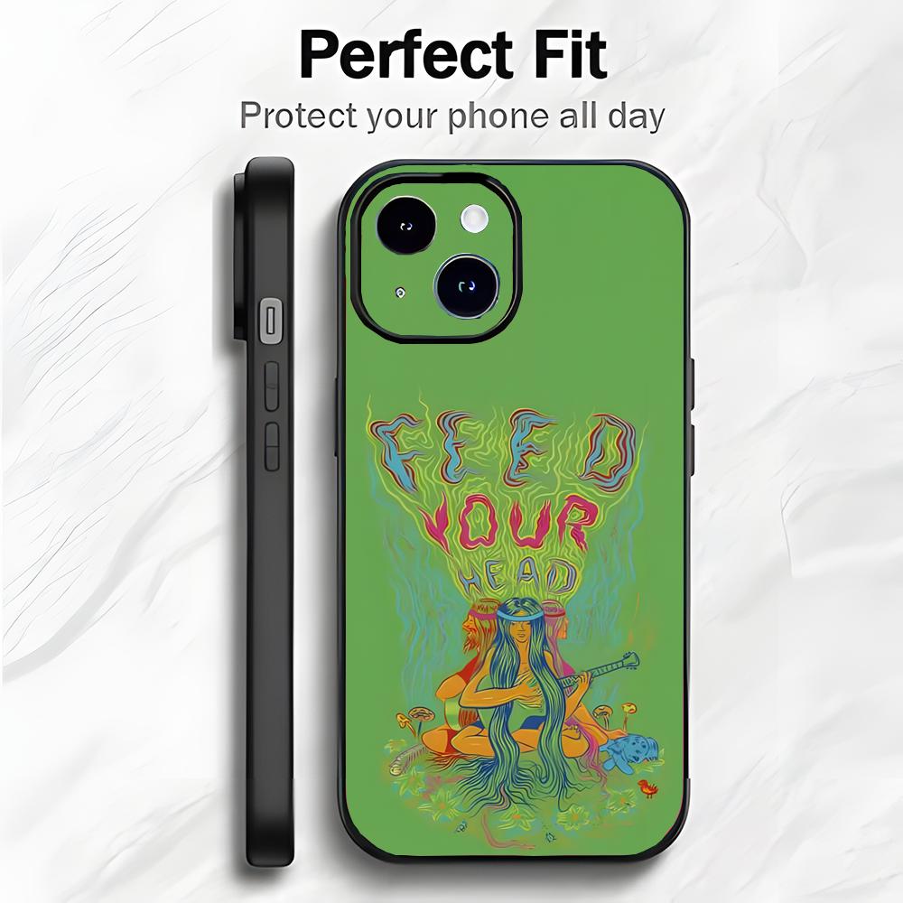 Amerikanische Rockband J-Jefferson Airplane Handyhülle Handyhülle Weiche Verpackung Leicht Für iPhone17 16 15 14 13ProMax