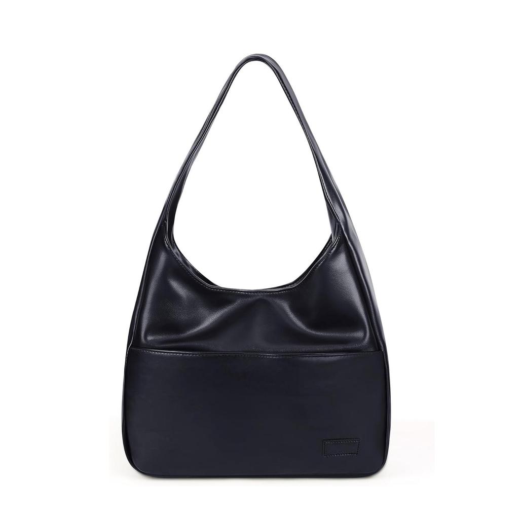 Large Capacity Soft Leather Tote - 2025 Spring/Summer Commuting & Versatile Single Shoulder Bag for College Women
