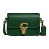 Studio 12 Verschluss Offene Tasche Multifunktionale Tasche Leder Schulter Crossbody Tasche Klein Vintage Grün Damen Taschen CC484-B4CZS