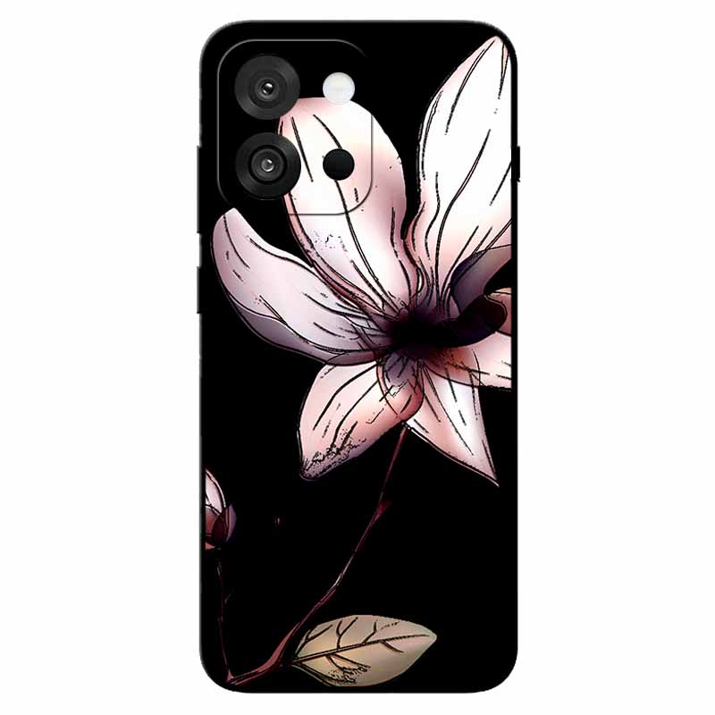 3D Emboss Cases For OnePlus 13T/ 13S Relief Emboss Soft Silicone Back Cover For CPH2723 Relief Funda OnePlus 13s Flower Capa 13T
