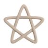 Baby Silicone Teethers Toy Food Grade Newborn Pacifier Molar Chewing Teething Toy Cartoon Star Baby Grip Training Toy