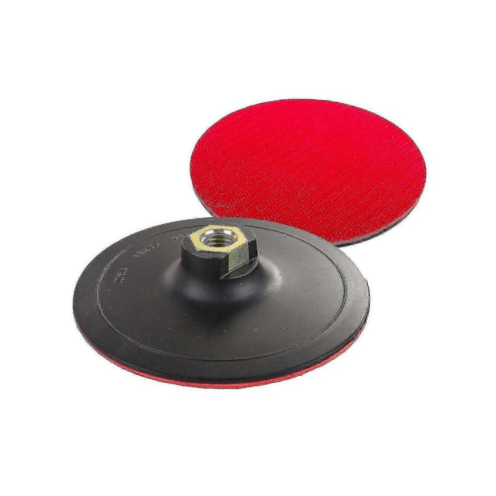 2025 125mm 10-Piece Round Sanding Discs Set with Padded Drilled Adapter for Gravel Shackle Sanding Pads